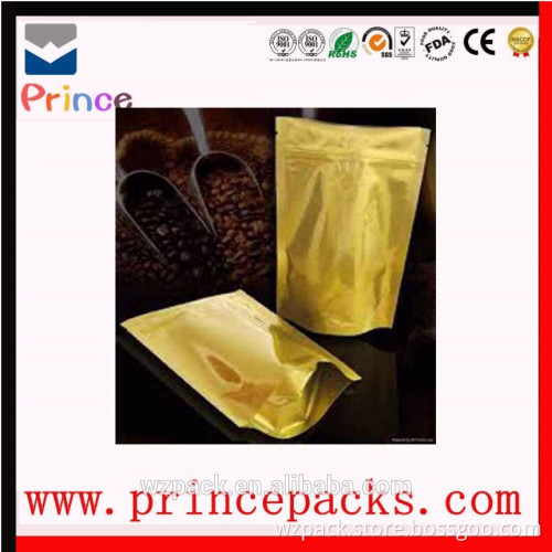 customized plastic aluminum foil kraft paper coffee bag with design/Fashion design kraft paper coffee bag